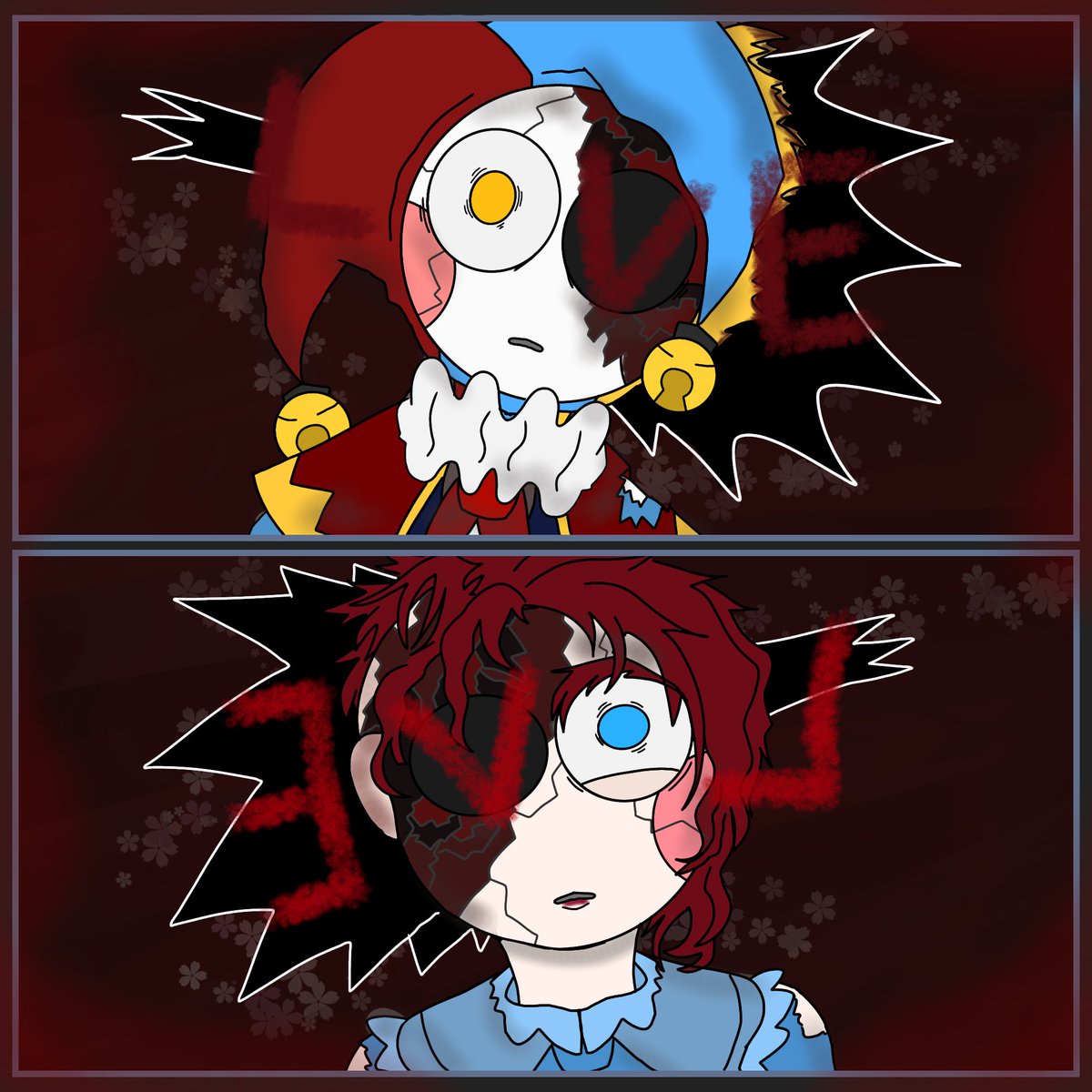 Yuna_Funtime's tweet photo. Always siblings in every universe. 
#poppyplaytime #poppy #poppyplaytimechapter5 #prototype1006 #siblings #noincest https://t.co/q2k9OCX09f