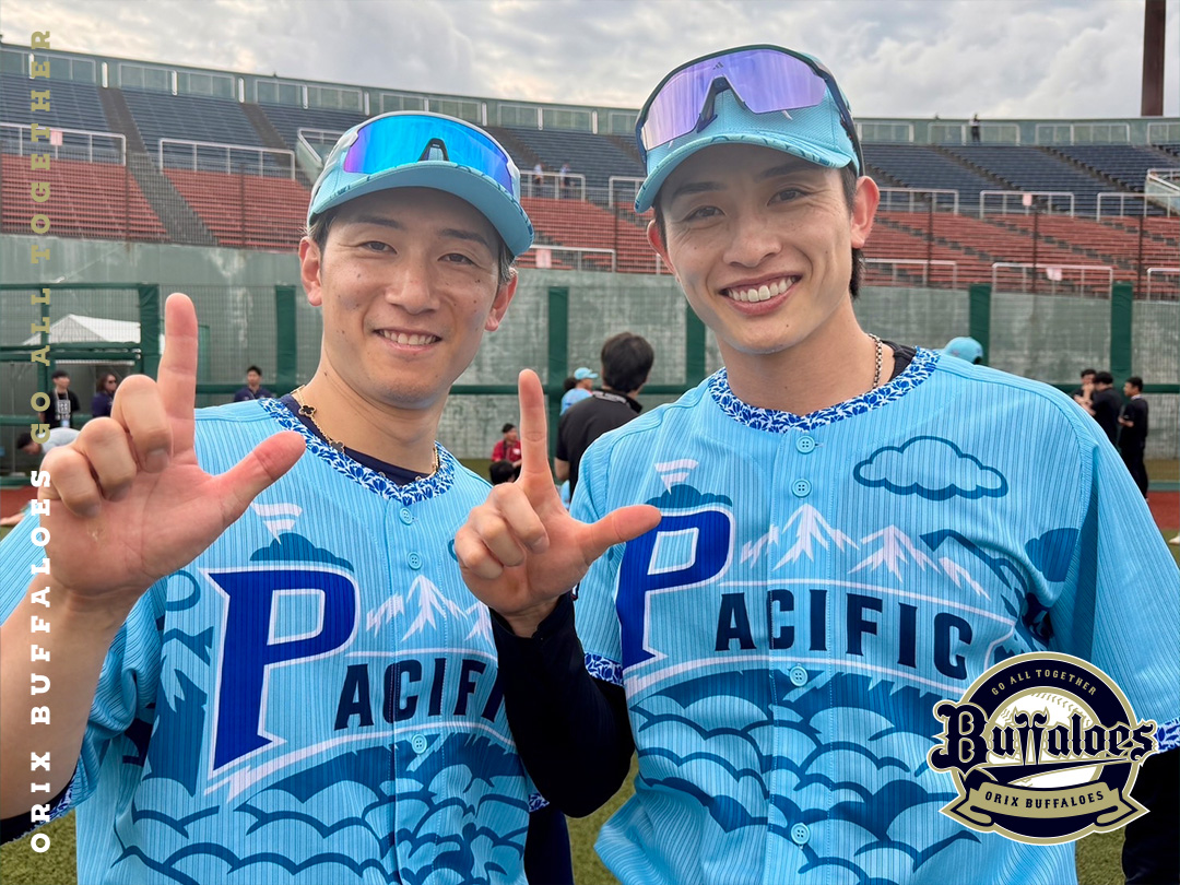 Orix_Buffaloes's tweet photo. #オールスターゲーム2026
2日目も他球団選手との交流🤝✨
#柳田悠岐 選手
#近藤健介 選手
#西川龍馬
#周東佑京 選手
#マチャド
#レイエス 選手
#オスナ 投手
#山野太一 投手
#椋木蓮
#松山晋也 投手
#Bs2026 https://t.co/6poul7o8Bc