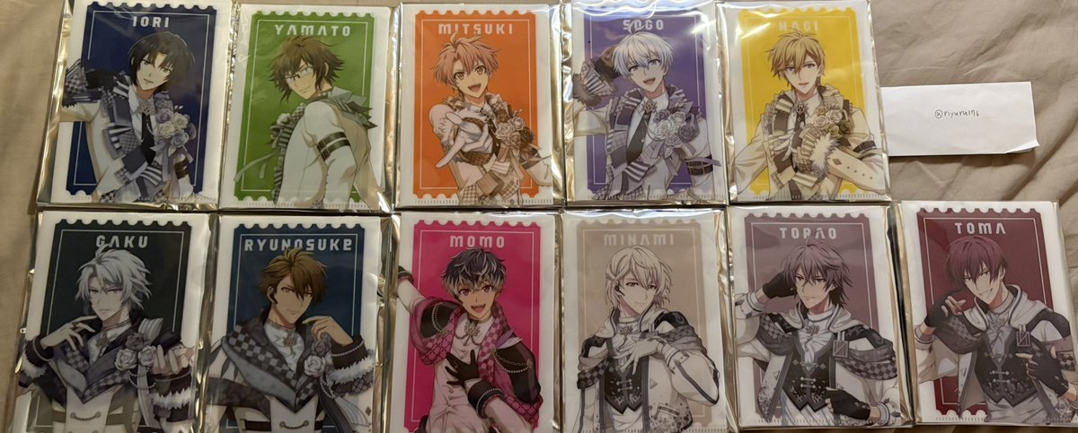 riyuru176's tweet photo. アイナナ VlSlBLIVe TOUR 4WARD JOURNEY 4WJ 購入特典 ミニクリアファイル

譲:和泉一織・二階堂大和・和泉三月・逢坂壮五・六弥ナギ・八乙女楽・十龍之介・百・棗巳波・御堂虎於・狗丸トウマ

求:九条天・七瀬陸・亥清悠

プロカ必読
8月7日池袋・8月23日幕張現地にて手渡し

お気軽にお声がけ下さい https://t.co/vW54hU3qGH