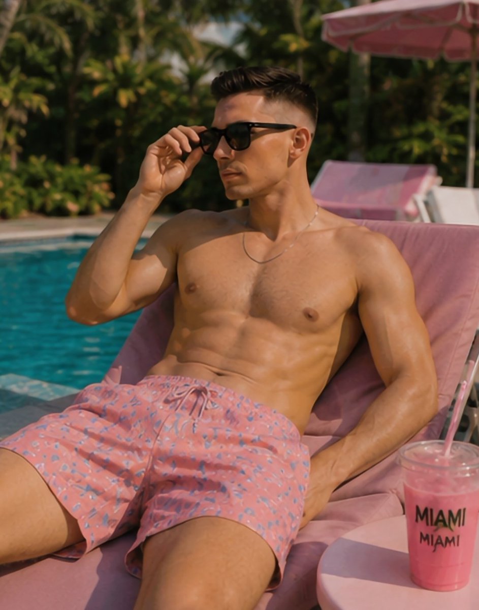 DanielWeiss2411's tweet photo. you make me feel like i'm livin' a teenage dream 💗🌴 miami nights, pink skies &amp; never ending summer. #teenagedream #miamivibes #pinkboy #poolaesthetic #beachboy https://t.co/joGQha5ZUJ