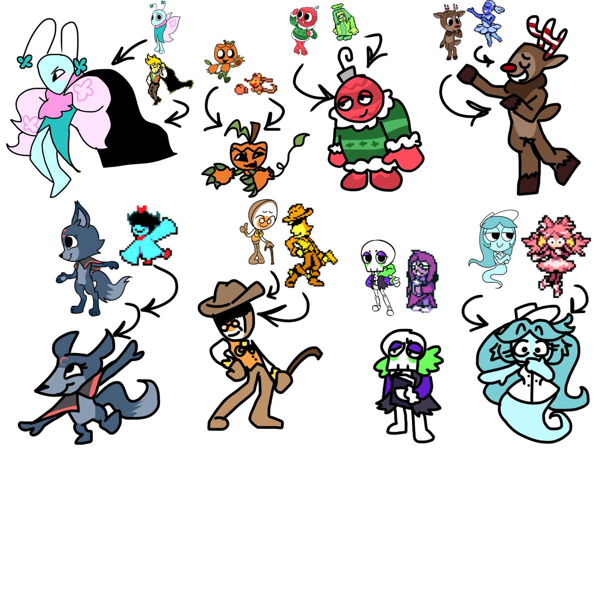 eSto4zzo's tweet photo. Dumb idea i had

#dandysworld #deltarune https://t.co/rJJ0aF6D2x
