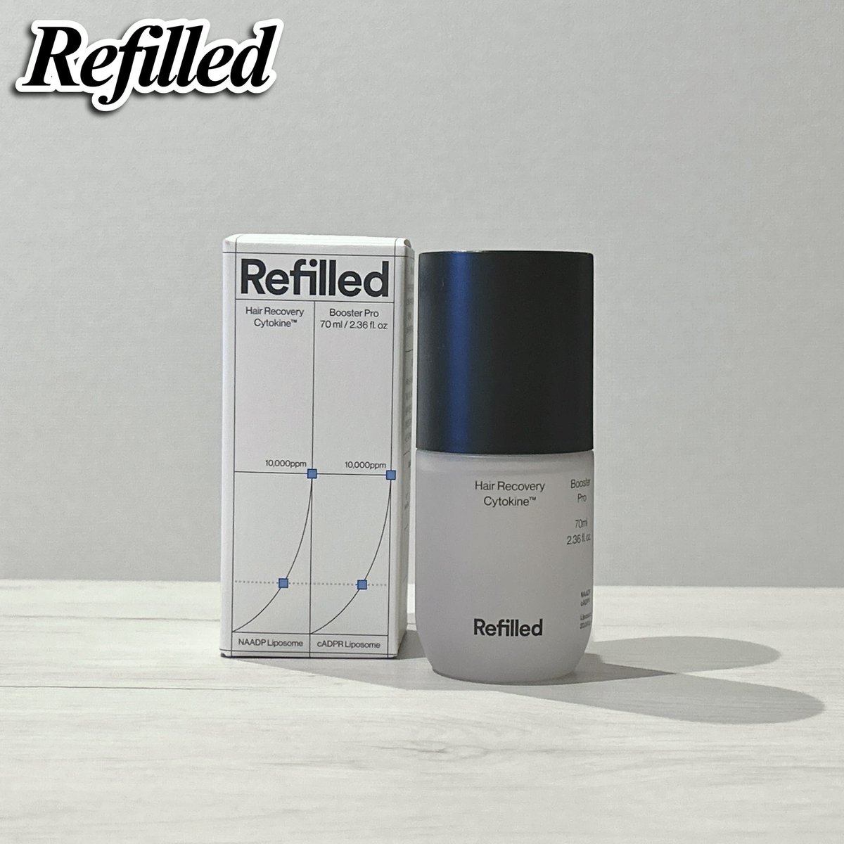 ruruuuunrun's tweet photo. 【#PR】Refilled🌿✨
サイトカイン ブースター
最近は髪だけじゃなく、頭皮のケアも意識したいなと思って使い始めたアイテム🫧
Refilledは、医師が開発した韓国発の頭皮科学に基づいたスカルプケアブランドなんだって🥹
#Refilled #ヘアケア #るるさんの懸賞レビュー https://t.co/adLuzGl3CT