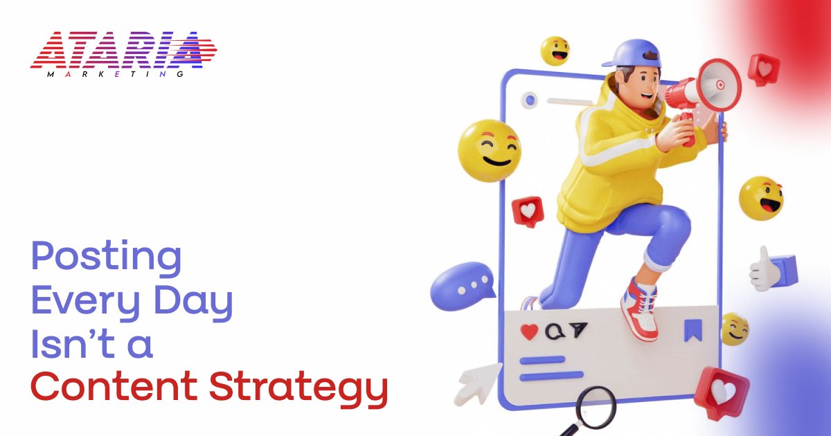 AtariaMarketing's tweet photo. Posting Every Day Isn't a Content Strategy

https://t.co/IaVvlLeZFT

#Strategy #Seo #articles #digitalart #digitalmarketing https://t.co/H85thTZliR