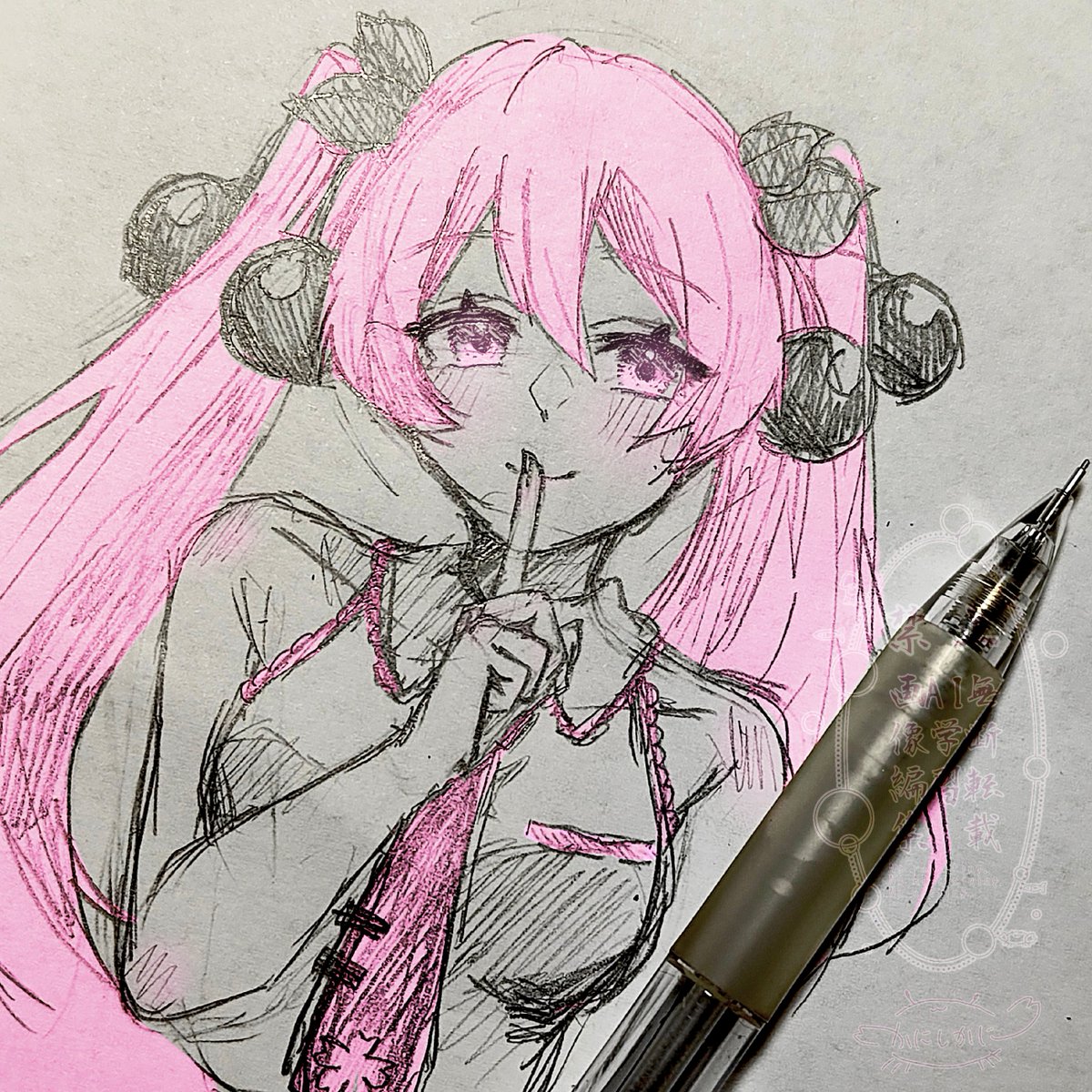 kanisikani's tweet photo. 私の描くいろんな初音ミク
 #初音ミク https://t.co/K5VVR6Azva