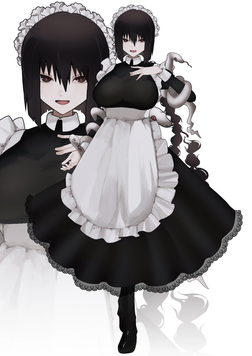 Beyond_labo's tweet photo. #oc
#創作
蛇メイドさん https://t.co/89qrGqyUXr