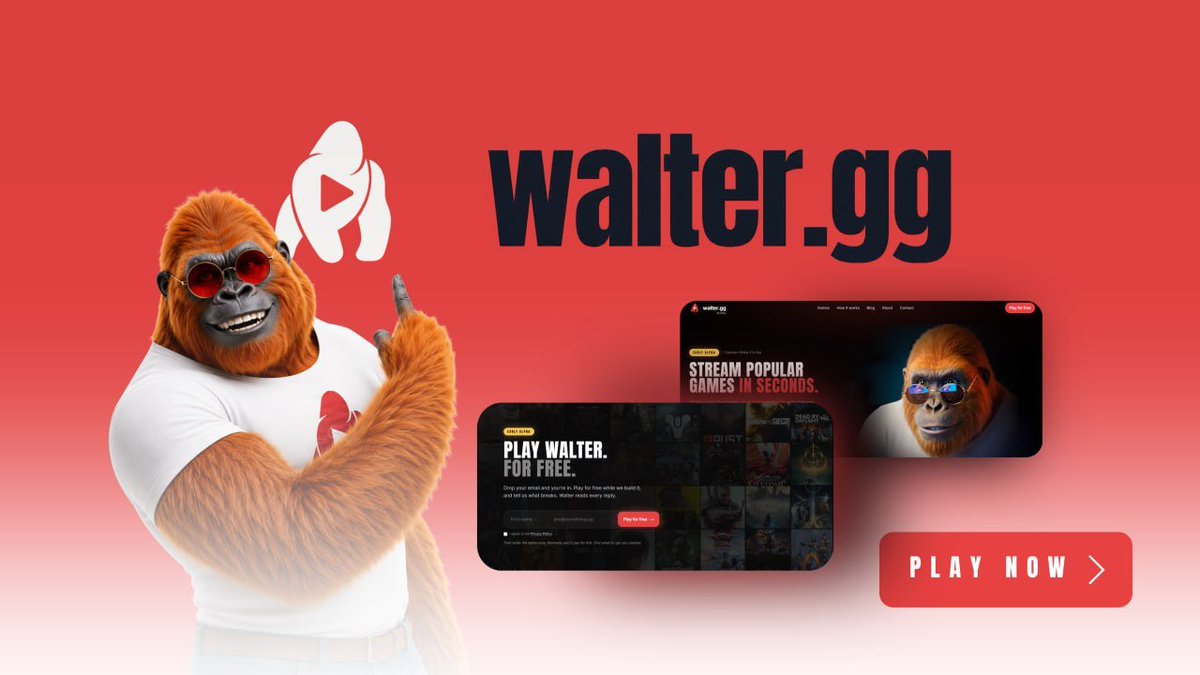 walter___gg's tweet photo. Day 1 is officially in the books. 🎮

Seeing players jump straight into games without waiting on massive downloads or annoying updates has been incredible. Just click, launch, and you’re in.

Huge thanks to everyone who jumped in on day one. This is just the very beginning of what we're building

Try Walter Alpha Version now: https://t.co/n55D1U6irt