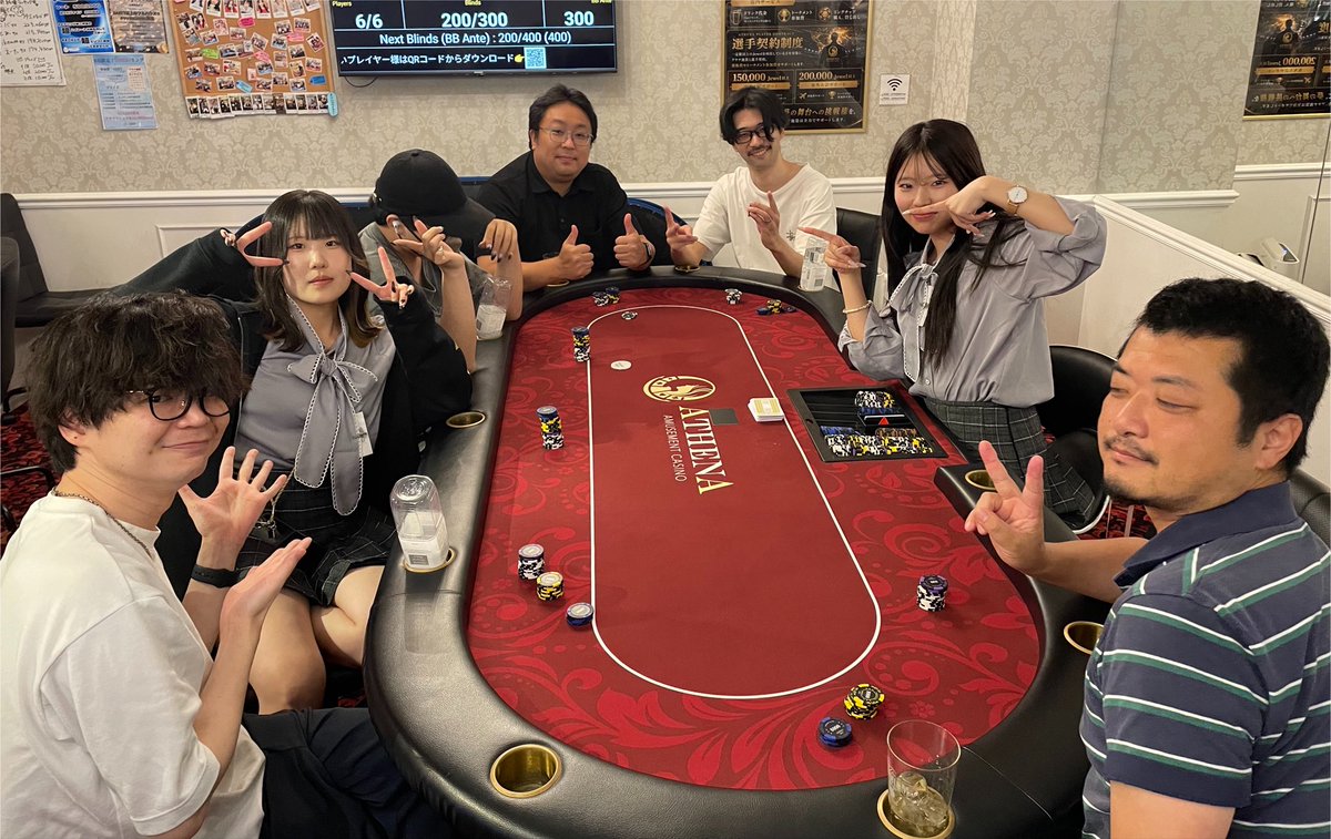 athena_poker's tweet photo. みゆ討伐戦スタートしました💛
https://t.co/IUNvZCKyTd

たくさん飛ぶか…
爆増するか…
皆さん次第です🔥

沢山待ってまーす🙋‍♀️

#池袋 #ポーカー #初心者歓迎 https://t.co/0BpPR3fe2W