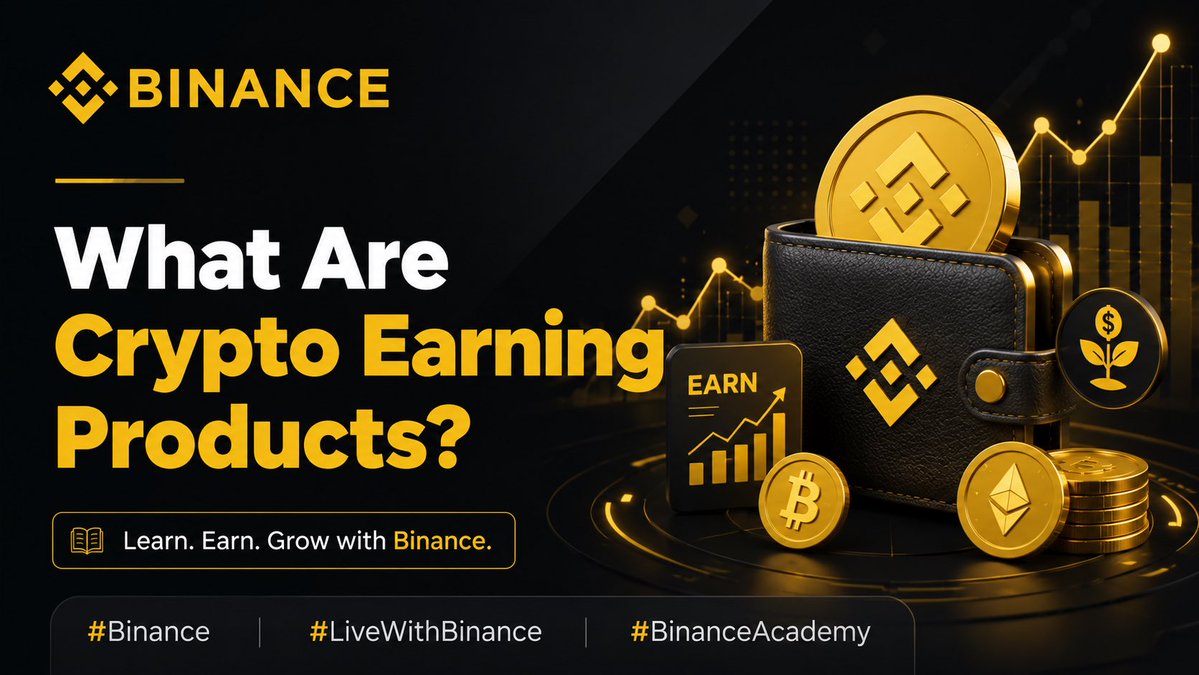 Garreett_G's tweet photo. I used to think earning from crypto meant buying low and selling high.

But that is trading.

Crypto earning products are different. They allow users to place supported assets into a product and potentially receive rewards over time.

A simple example is @Binance Simple Earn.

It offers Flexible and Locked products, but they are built for different types of users.
The right choice depends on how soon you may need your crypto again.

Flexible products are useful when access matters.

You can subscribe your assets, earn rewards and redeem them when needed, based on the product terms.

The rate may change, but your funds are not committed for a fixed period.

Locked products require more commitment.

You keep your assets in the product for a selected period, and the offered reward rate may be higher.

The trade-off is lower flexibility, and early redemption may affect the rewards earned.

The easiest way to understand the difference:

Flexible = easier access.

Locked = longer commitment.

Neither one removes market risk. Your crypto balance may grow while the market value of that asset falls.

Before using any earning product, check the reward rate, lock period, redemption rules and the asset’s price risk.

Do not select a product only because the displayed rate looks attractive.

Trading and earning are not the same.

Trading focuses on price movement.

Earning products focus on generating rewards from assets you already intend to hold.

Knowing your own goal should come before choosing either option.

For educational purposes only. Not financial advice (NFA). Always do your own research (DYOR) before participating

#Binance  #LearnWithBinance #BinanceAcademy