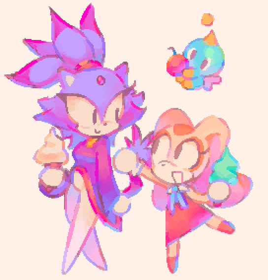 Sunnii_W's tweet photo. blaze &amp; cream 💜🧡 https://t.co/fBqt39N1Vn