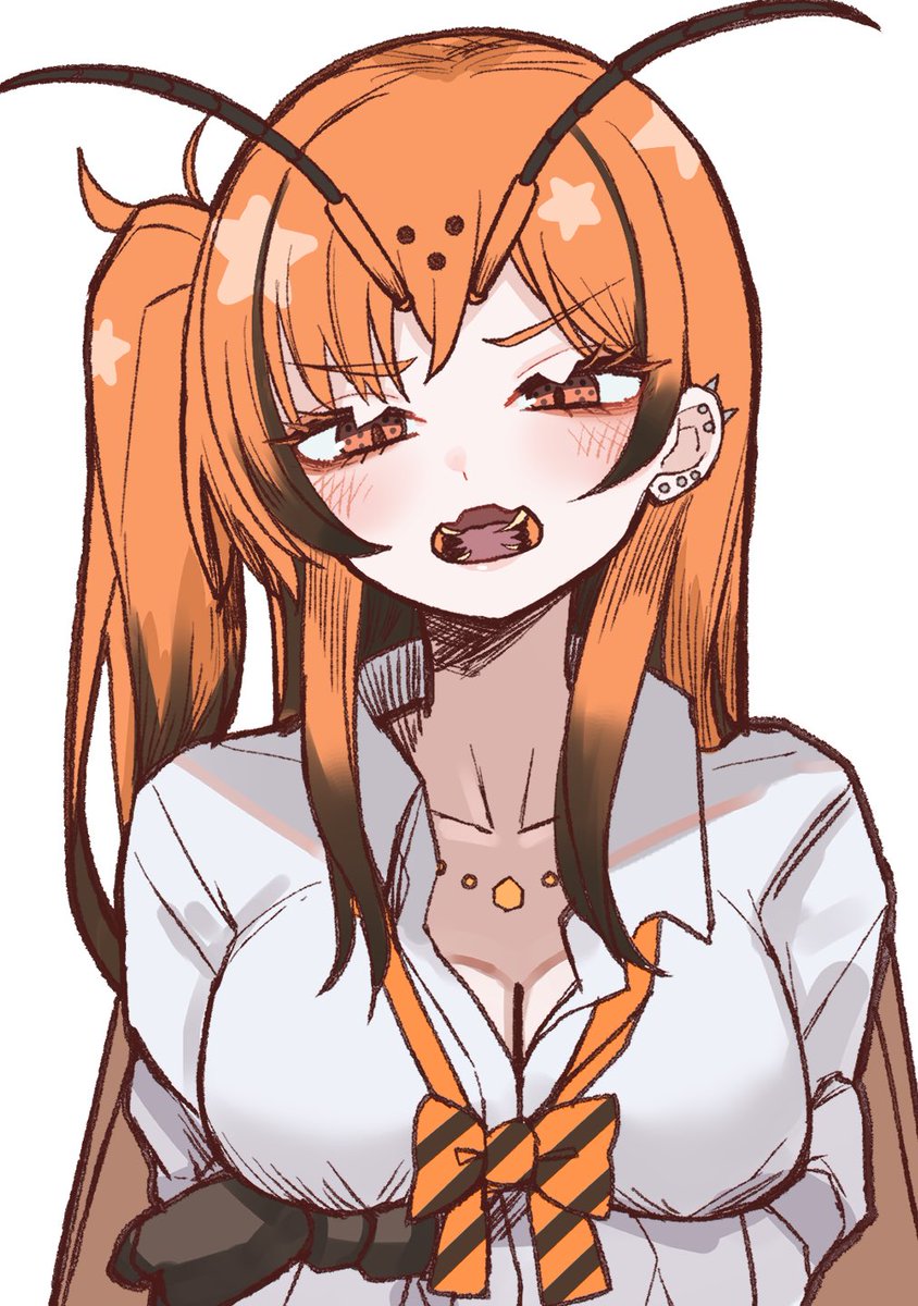plan039's tweet photo. Q.なんでオオスズメバチちゃんの瞼は変な形してるんですか

A.スズメバチの目がこんな形してるから

(写真はガチャの模型です) https://t.co/rurrc76lPk
