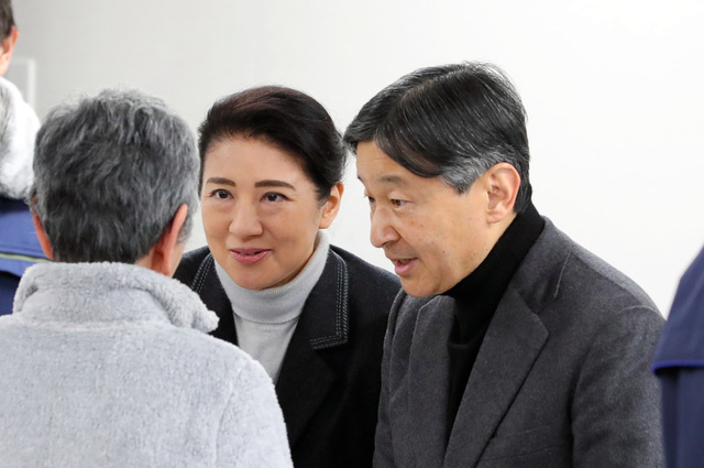 sky_natsuzora's tweet photo. 雅子さまが、陛下と能登の被災地を見舞った時は、アクセサリー類は一切着けていませんでした😌 https://t.co/4xtyDzS6Pv