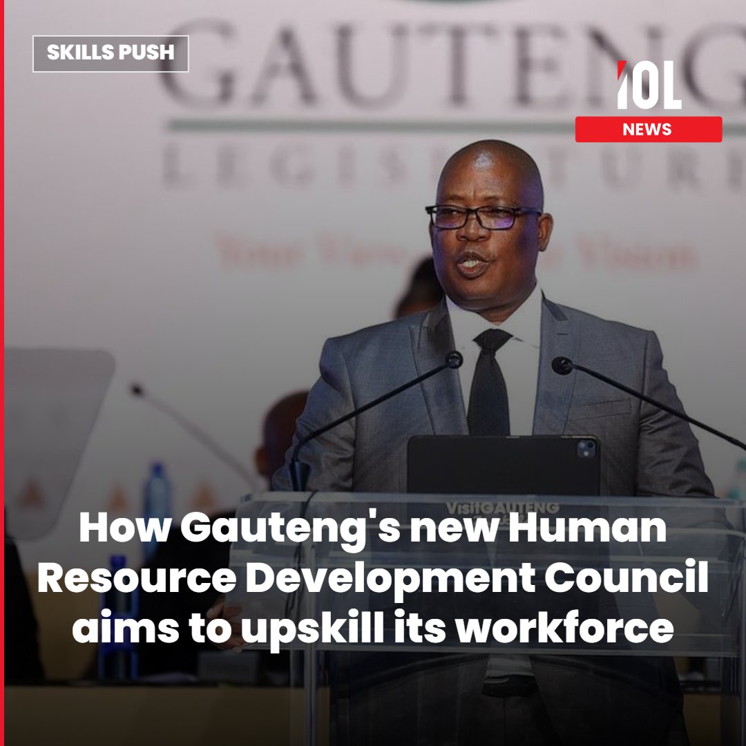 IOL's tweet photo. Gauteng Premier Panyaza Lesufi has launched the Human Resource Development Council at Unisa, targeting continuous upskilling as AI transforms jobs, with Vuyo Sibiya joining the council.
Read on: https://t.co/5BDWvLCmeX
#PanyazaLesufi #Gauteng #GHRDC #HumanResourceDevelopment #Upskilling