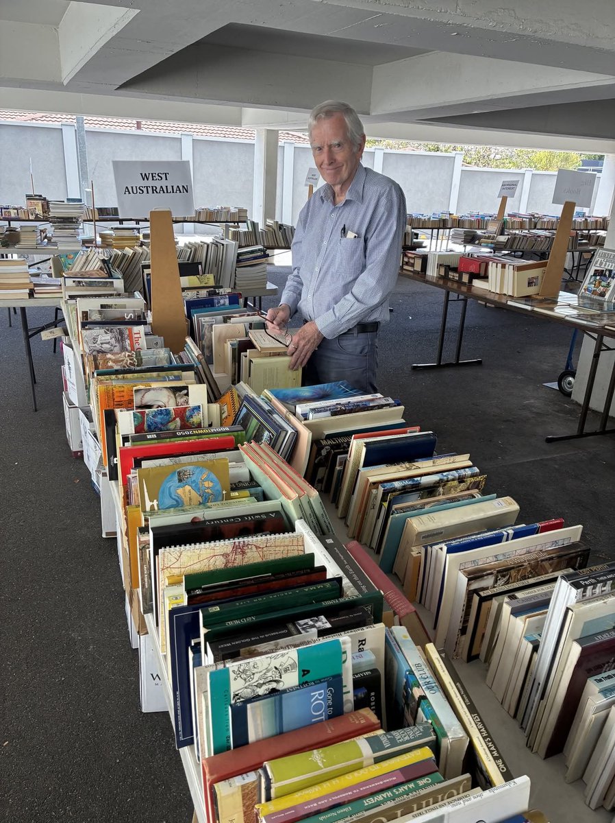 AntipodeEmpire's tweet photo. THIS WEEKEND: Secondhand booksale run by the Royal Western Australian Historical Society. History West Centre, Nedlands WA 🇦🇺 https://t.co/qCFP2g1trv