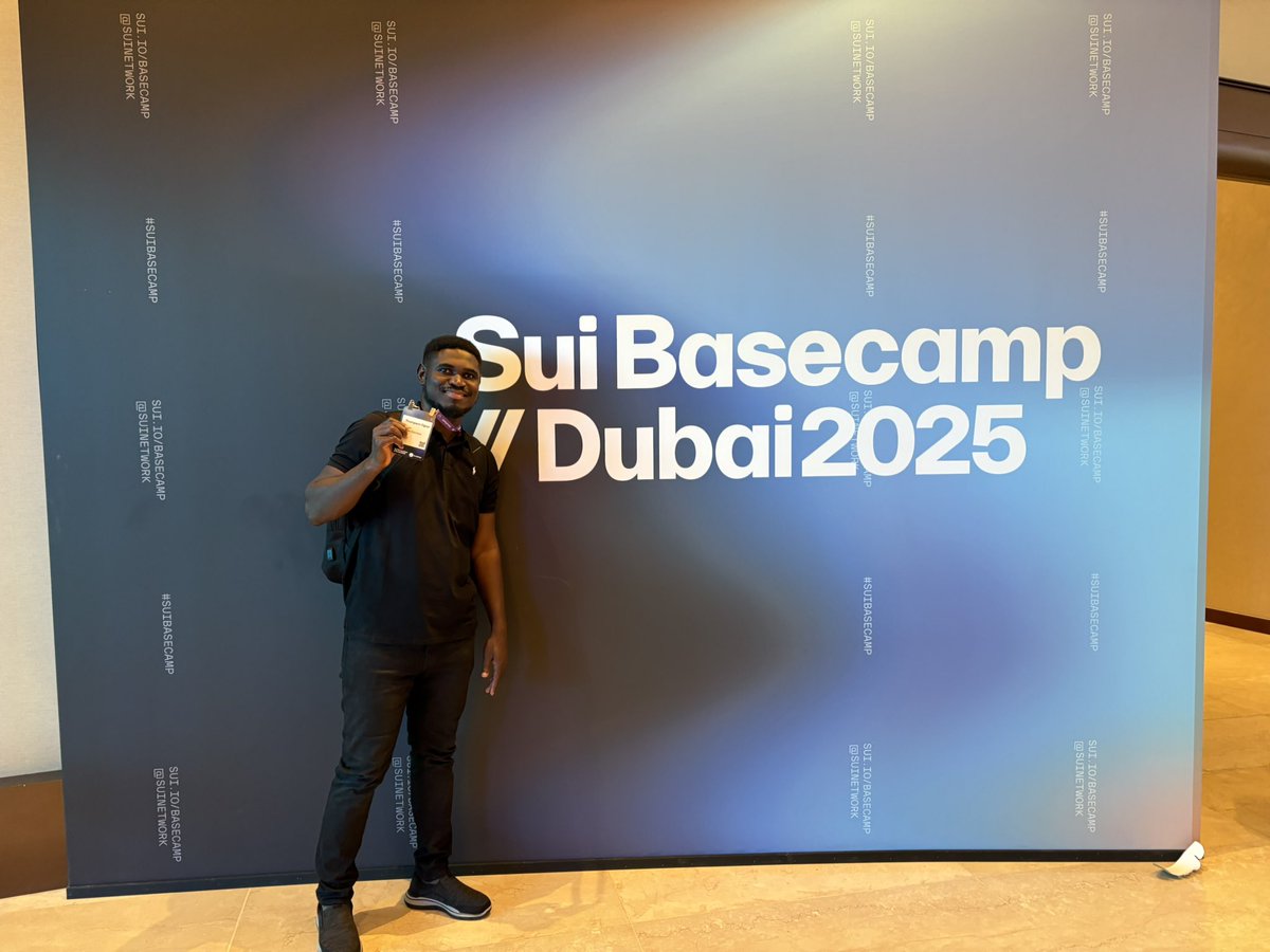 thompsonogoyi's tweet photo. Looking forward to Sui Basecamp 2026 in Singapore this October. Grateful for the opportunity to return.

Last year I got to share some thoughts on stage about “The Catalyst for Mass Adoption in Africa”…. 

Still learning as we go, but this year feels incredible. We get to show, not just tell.

Through @suioncampus , we've spent the last two years helping founders and builders turn ideas into real products. Now, products like @uselinq, @taliseio, and @yosuku0 will be showcased on the global stage, and I couldn't be prouder of the teams behind them.

I'm hoping to make meaningful connections for them along the way. Partners, investors, and builders who can help take these products even further.

We’ve just tried to build things that solve real problems. Small steps, but happy with the progress so far.

See you in Singapore 🇸🇬