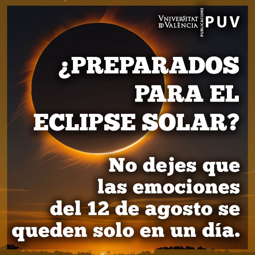 PublicacionsUV's tweet photo. 🌌¿Preparándote para el eclipse solar?  
🌕🌑Hazte con tu ejemplar de 'Objetos celestes para prismáticos', editado por @PublicacionsUV, y empieza a explorar el cosmos esta misma noche.
🔗📖¡Consíguelo aquí! https://t.co/DCx1iM0nNd https://t.co/OAS0k0TVCM