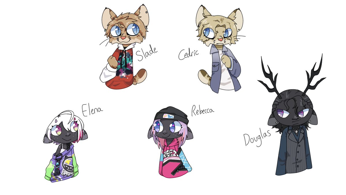 EnasFirefly's tweet photo. Just realised I never posted my vbs npcs
Heres part 3 vbs edition 
I actually know most of these guys this time, ive read up to LUTF
I've started work on the W×S ones but they're still nowhere near done https://t.co/5WwD6D6vlX