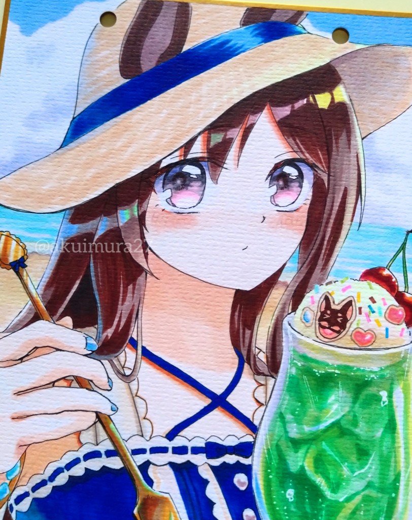 akuimura27's tweet photo. 夏ドーベル描きました👒
少しでも涼をお届けできていたら嬉しいです

#ウマ娘
#umamusume https://t.co/lECWyN48kJ