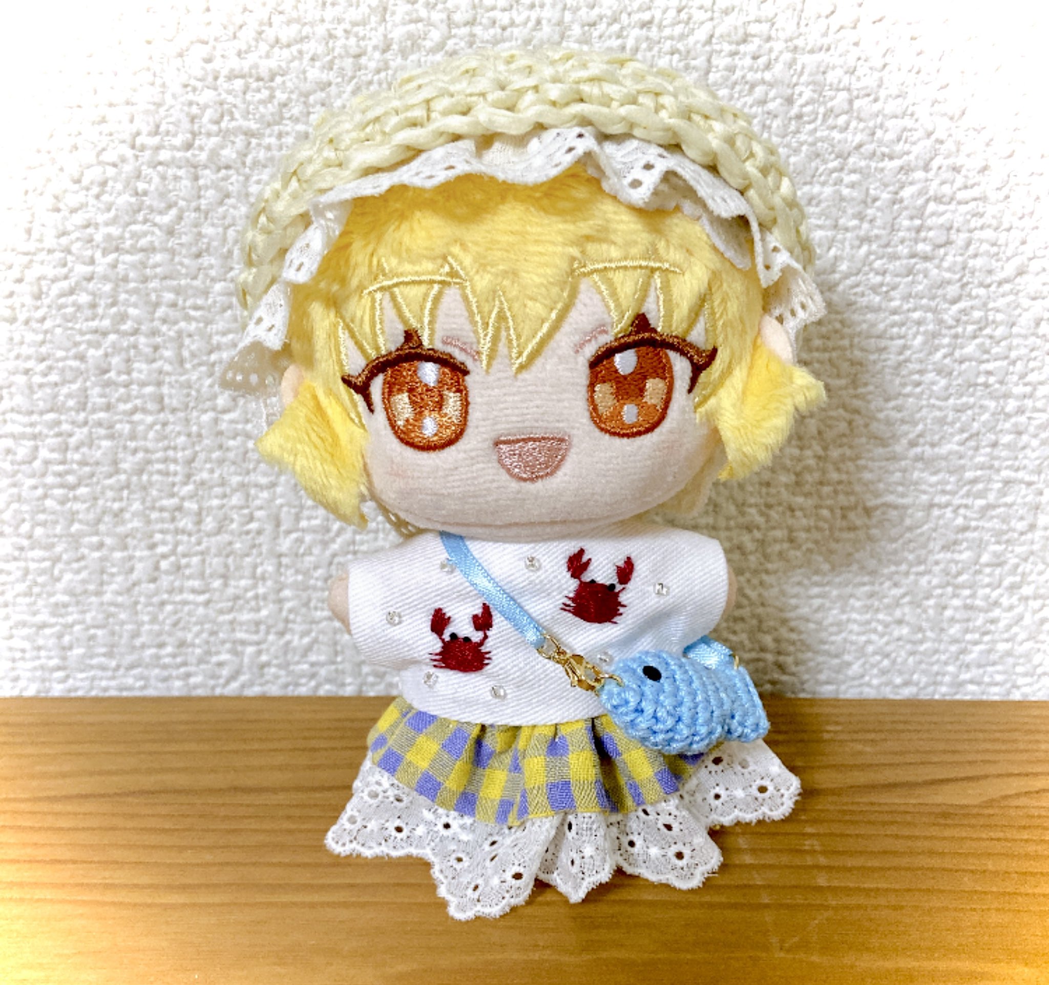 せとか в X: „ﾜｲのかがちゃの🆕お洋服夏バージョン☺️🦀🐟 🦀さんの