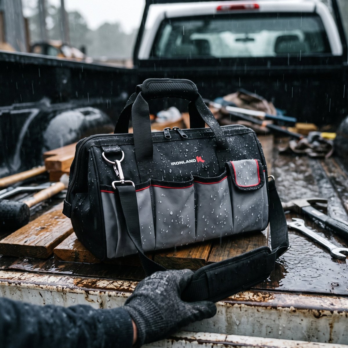 IronlandToolBag's tweet photo. A little rain shouldn't change the way you work.β
Water-resistant fabric helps keep the bag ready for whatever the day brings.π§
Simple idea.β¨
Useful every time the weather has other plans.π
#ironland #toolbag #manufacturer #waterproof #b2b https://t.co/MDJ2OwNNIl