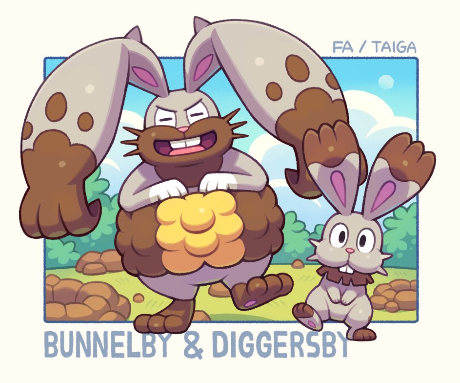taiga080521's tweet photo. ポケモンFA🐷🐰🐶 https://t.co/hMZiyoLI3U