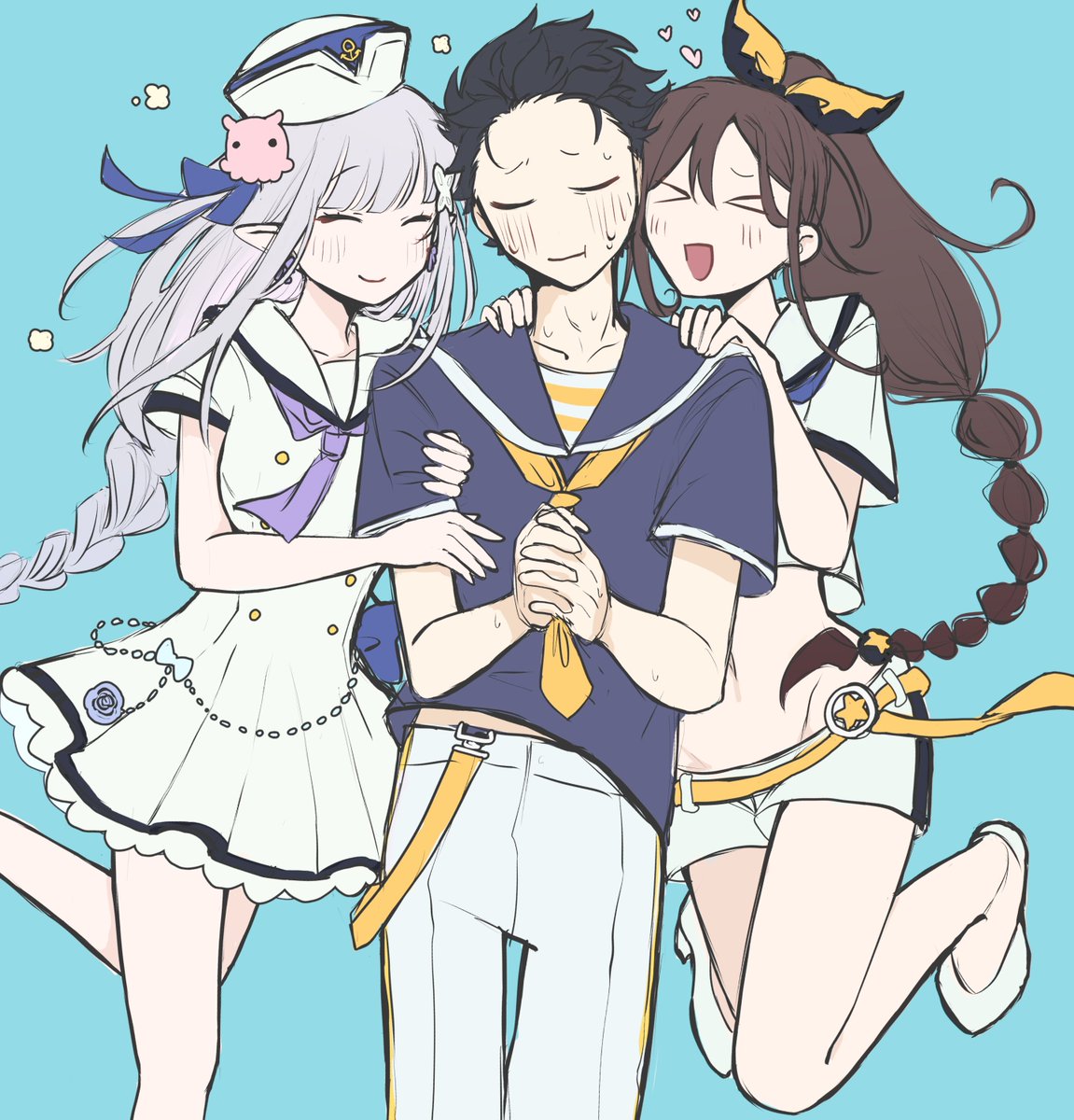 108_omonpakaru's tweet photo. マリン服かわいい〜🐬🤍⚓️🩵🏝️💙 https://t.co/CffKsPDVsf