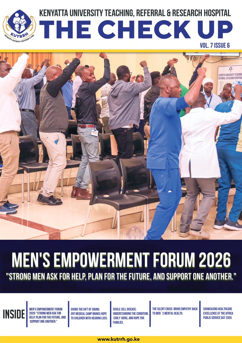kutrrh's tweet photo. 1️⃣ Men's Empowerment Forum 2026 – “Strong Men Ask for Help, Plan for the Future, and Support One Another.”

2️⃣ Quality Patient-Centered Care

3️⃣ Giving the Gift of Sound: ENT Medical Camp Brings Hope to Children with Hearing Loss https://t.co/8tjytAmUhb