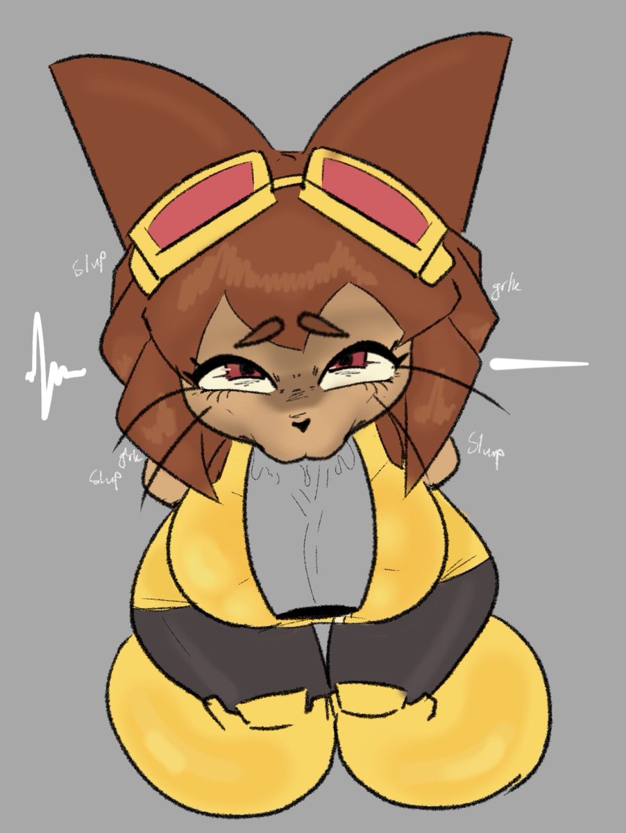 SusoutFlamingo's tweet photo. repost of a quick kit doodle https://t.co/l5HCrKrXv5