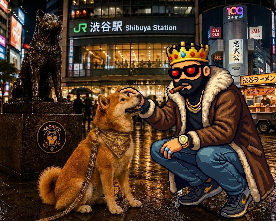 IsaDugeroglu's tweet photo. Hey @Eljaboom

We'd love to see you take a look at Hachiko. 🐕

Hachiko is more than a token—it's a community built on loyalty, patience, and long-term conviction, inspired by one of the most legendary stories ever told.

We'd be honored to have you join the Hachiko community and share your thoughts with us.

The Loyalty Movement is waiting. 🧡

#Hachiko #BNB #Crypto #Community #TheLoyaltyMovement