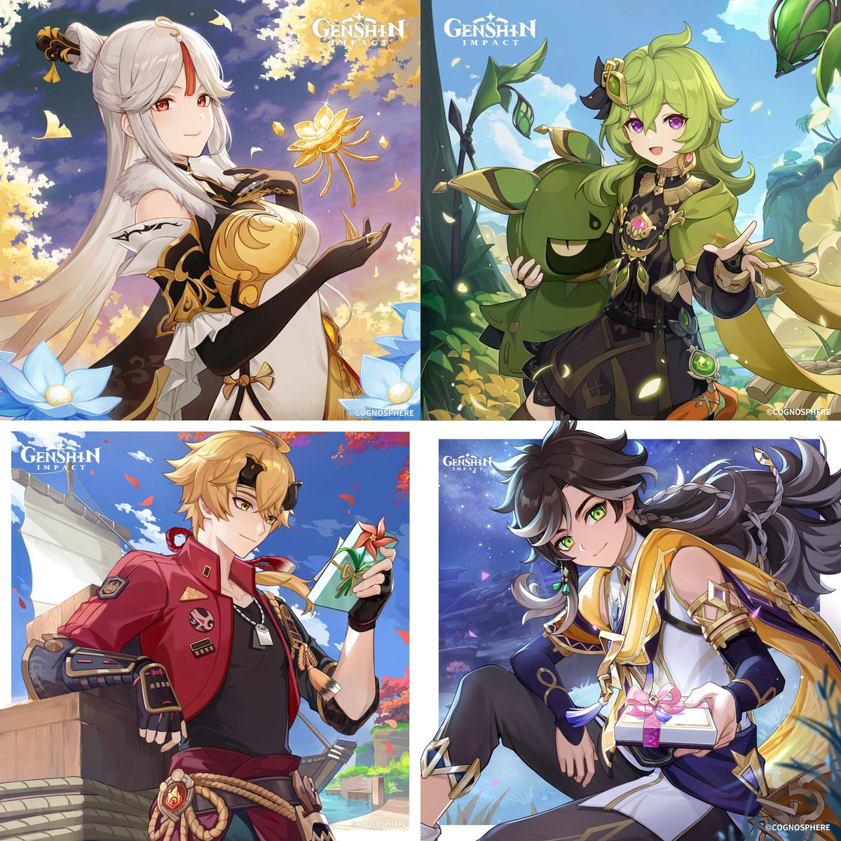genshinmains_'s tweet photo. Who should be buffed among these 4?

The 2nd lowest usage among 4-star characters (part 2).

#GenshinImpact #原神 #원신 #Ningguang #Collei #Thoma #Sethos https://t.co/h3aU9IxMTq