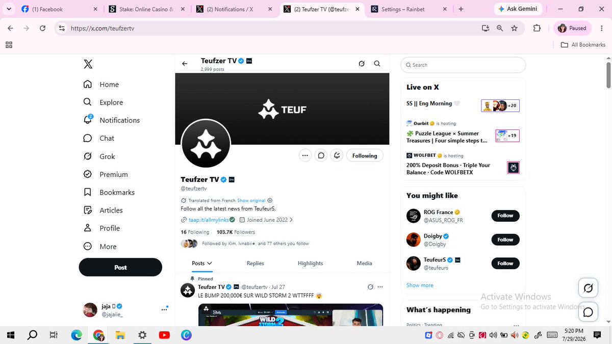 jajaiie_'s tweet photo. @teufzertv followed, thank you so much!🙌 https://t.co/HYUcxhDPzs