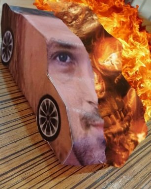 BillyFromLA's tweet photo. I wish I can draw but this is the only Ryan Gosling Ghost Rider I can make https://t.co/Bk4Gl6loxD
