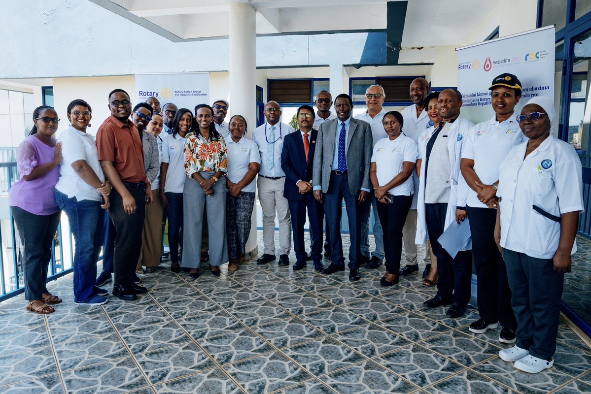 RCKigaligolf's tweet photo. Our Club President Rtn PHF @JulieMutoni1 represented us at Rwanda’s #WorldHepatitisDay , reaffirming Rotary’s commitment to eliminating viral hepatitis through awareness, screening & partnership with the @RwandaHealth @RBCRwanda
Together, we can achieve #HepatitisZero https://t.co/GHTVbr3ChH