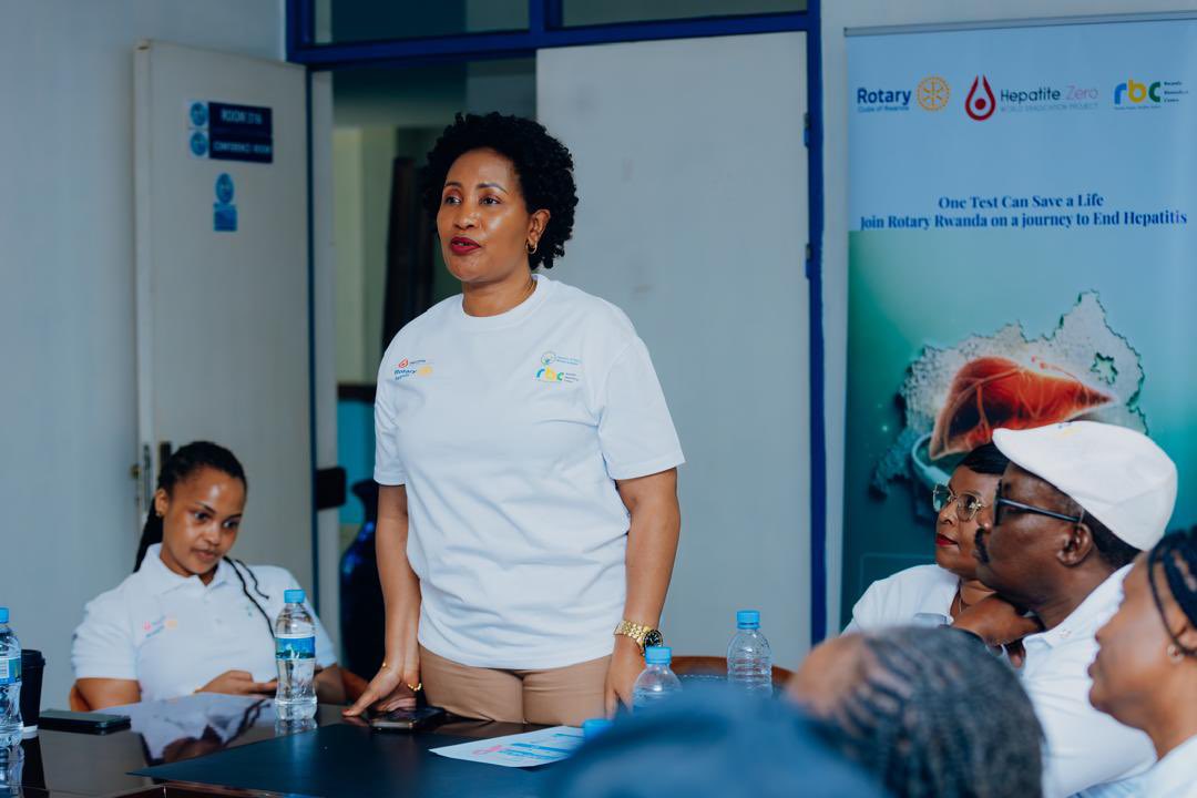 RCKigaligolf's tweet photo. Our Club President Rtn PHF @JulieMutoni1 represented us at Rwanda’s #WorldHepatitisDay , reaffirming Rotary’s commitment to eliminating viral hepatitis through awareness, screening & partnership with the @RwandaHealth @RBCRwanda
Together, we can achieve #HepatitisZero https://t.co/GHTVbr3ChH