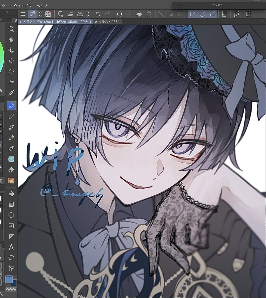 _kurage67's tweet photo. wip https://t.co/3zTwXSWHmo