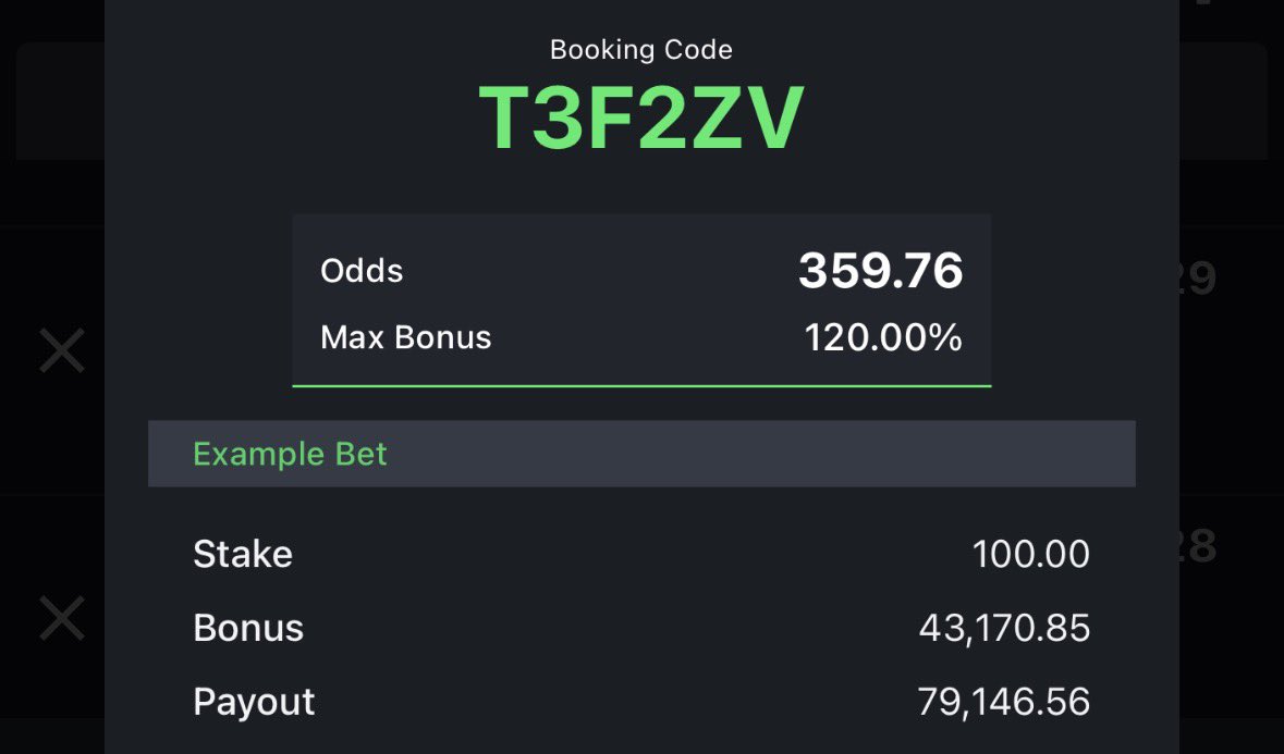 dfwpehlumiiii's tweet photo. 350odds✍️- T3F2ZV https://t.co/5yOYW9gF3c