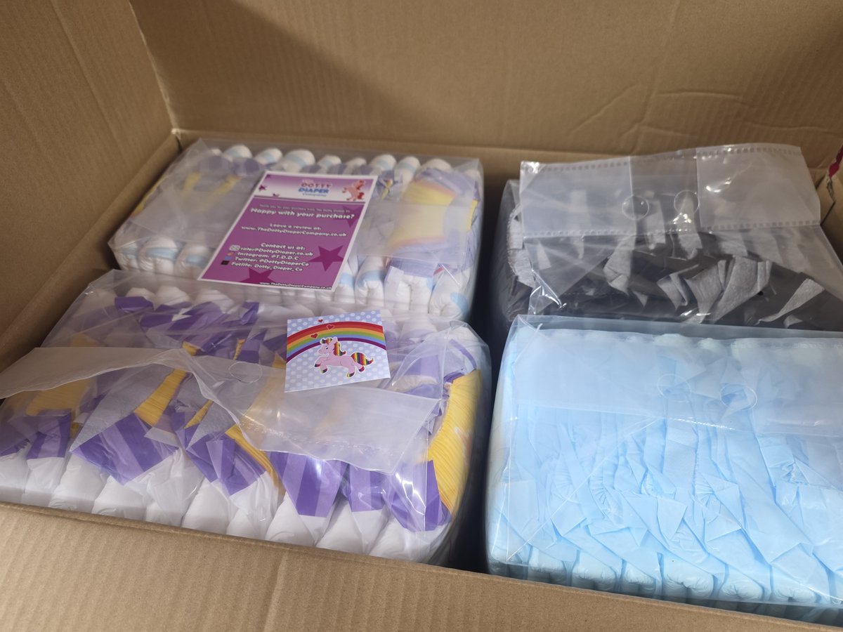 DottyDiaperCo's tweet photo. With packs starting at just £16.99 why would you pay more?

Shipping quickly discreetly and cheaply worldwide from the UK at:
https://t.co/6XcuHjU4T5 https://t.co/Qbvp3Wjud8