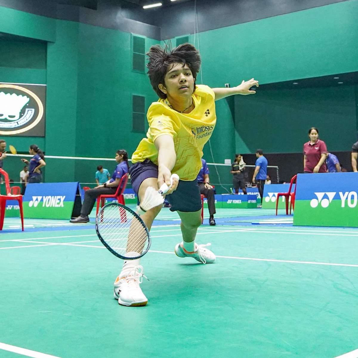 sports_odisha's tweet photo. କଳିଙ୍ଗ ଷ୍ଟାଡିୟମରେ ଚାଲିଥିବା ୟୋନେକ୍ସ ସନରାଇଜ ସର୍ବଭାରତୀୟ ଜୁନିୟର ବ୍ୟାଡମିଣ୍ଟନ ପ୍ରତିଯୋଗିତାର ମେନ୍ ଡ୍ର' ପର୍ଯ୍ୟାୟ ଆଜିଠାରୁ ଆରମ୍ଭ ହୋଇଛି। ଏହି ପର୍ଯ୍ୟାୟରେ ଓଡ଼ିଶାର ୧୦ ଜଣ ଖେଳାଳି ସାମିଲ ହୋଇ ନିଜର ଉତ୍କୃଷ୍ଟ ପ୍ରଦର୍ଶନ ଜାରି ରଖିଛନ୍ତି। 🏸

#OdishaForSports #KalingaStadium #JuniorU19RankingBadminton https://t.co/MGStP6sqY7