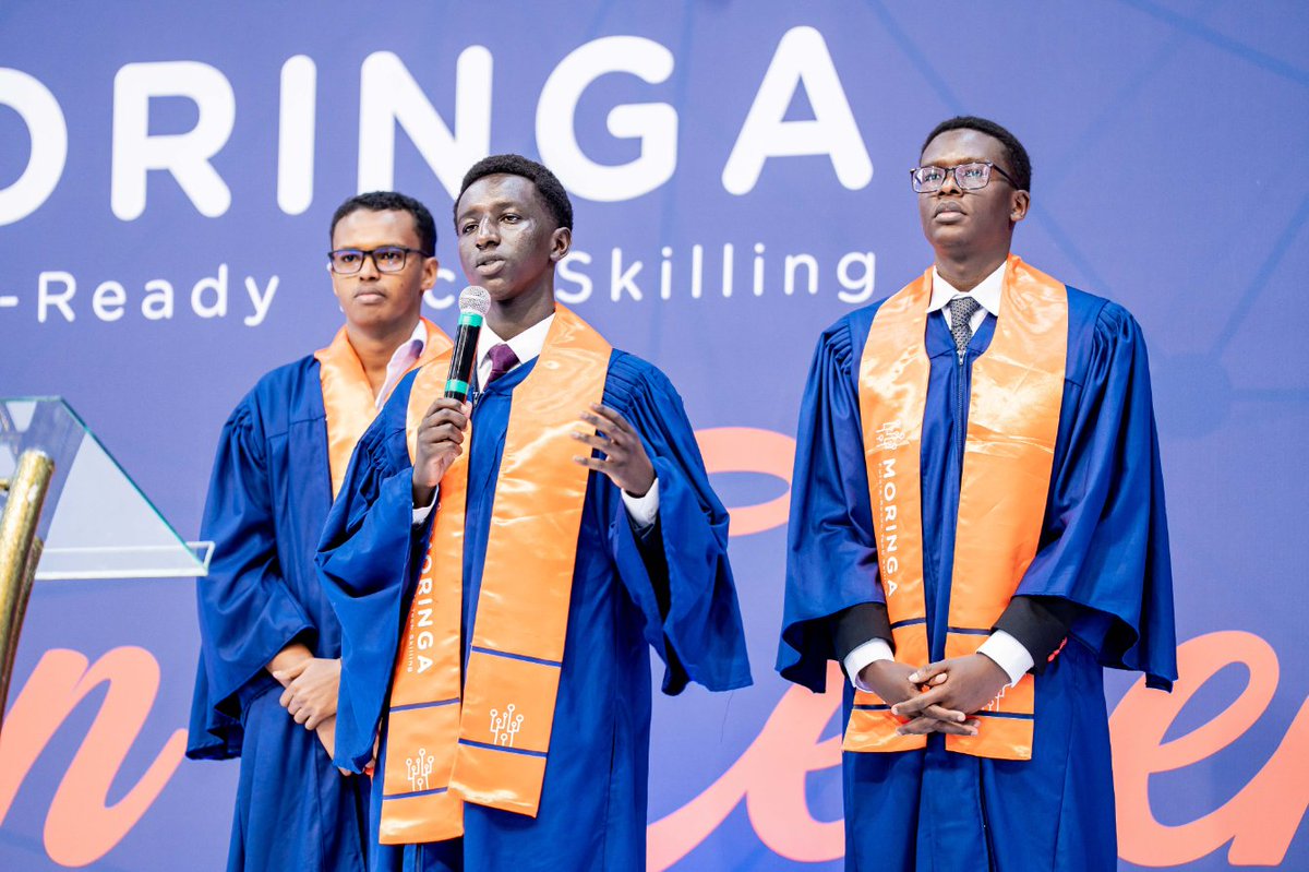 moringaschool's tweet photo. What a remarkable journey. π Our graduates proudly showcased outstanding capstone projects, demonstrating how innovation and technology can solve real-world challenges.
This is what it means to be Built for What's Next. #MoringaGraduation2026 #MoringaSchool https://t.co/J4moyB48vh