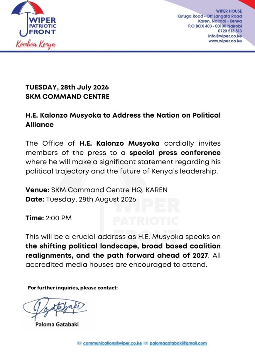 sa_house1's tweet photo. The SKM Command Centre's planned address has become a focal point for those seeking clarity on the Wiper leader's political trajectory and intentions.
Sifuna Worries Wiper
#KalonzoAtStateHSE
Kambas &amp; Kales
Lazy Musyoka https://t.co/TeDq3JBftl