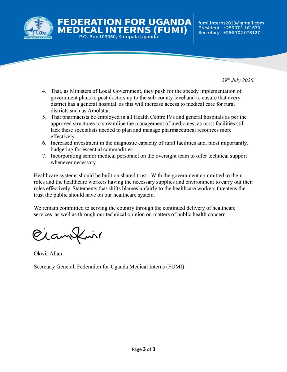 FUMI_org's tweet photo. Kindly find attached our STATEMENT on the trending videos from the oversight but the ministers of local government. https://t.co/MmhJ4Di0sS
