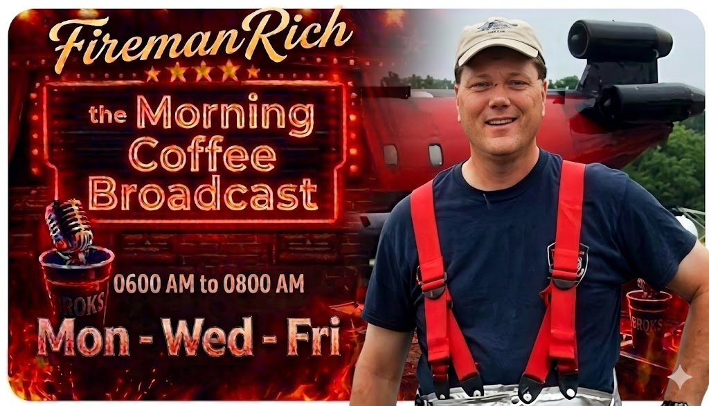 FiremanRich's tweet photo. Wednesday Morning 🌄 Coffee ☕07.29.2026 @rumblevideo Broadcast 🎥🎬

https://t.co/OaXpB57o50

#MorningCoffee #Coffee #JustChatting #PositiveStartToTheDay #PSTTD #LiveStreaming #Live @rumblevideo #rumblevideo  #Twitch @Twitch #YouTube @youtube #subscribe #follow @FiremanRich https://t.co/wxDlvYgnkQ
