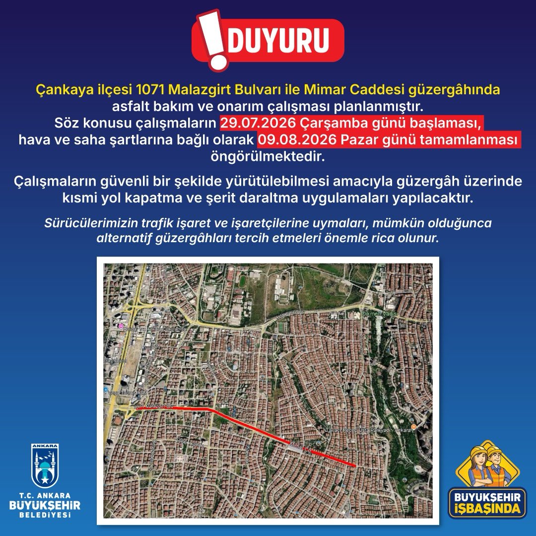 ankarabbld's tweet photo. 📣 DUYURU https://t.co/CmV1LDwkHc