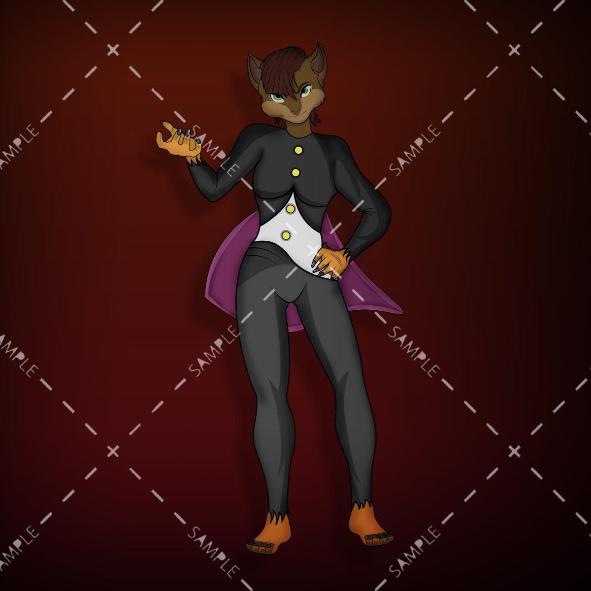 thegrace32's tweet photo. Stepping out of the shadows with pure villain/hero energy! 🦇🔥 Fresh character design showcase. What vibe does this character give you? Drop your thoughts below! 👇

#FurryArt #CharacterDesign #DigitalArt #SuperheroArt #FurryCommunity #ArtistOnX #OCDesign https://t.co/K6J7kbY8f2