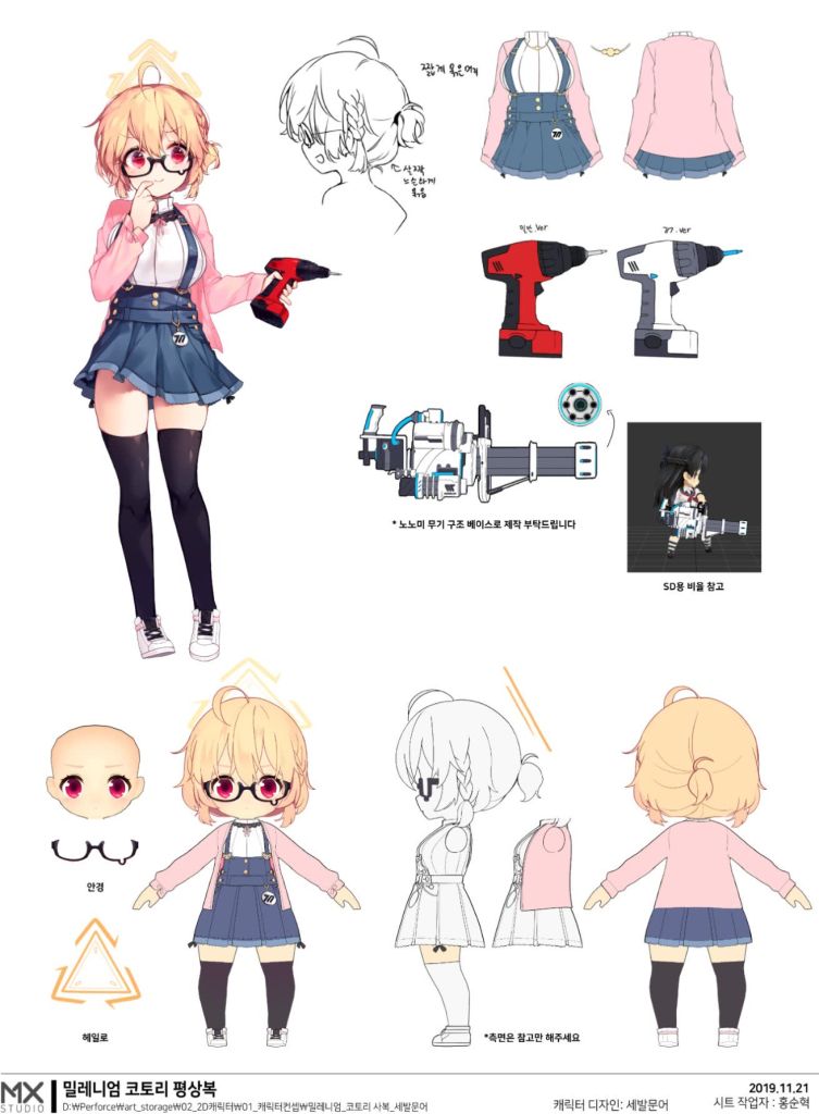 BaldArchiveS255's tweet photo. Concept alts and unreleased students. https://t.co/HAC7HtWzn8