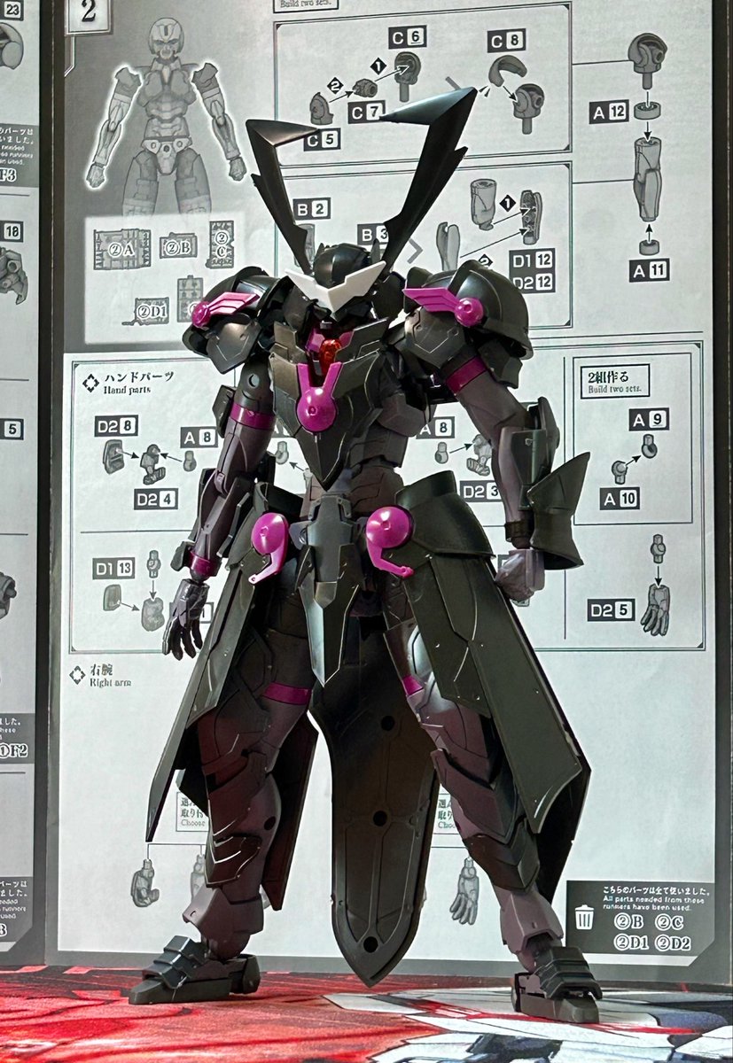 magimegido's tweet photo. グラハムが武士道ではなく
騎士道に目覚めた世界線

スサノオの頭は無加工でパチリと
ハマりました。
#ガンプラ #30MF https://t.co/MnJe2zrd0C