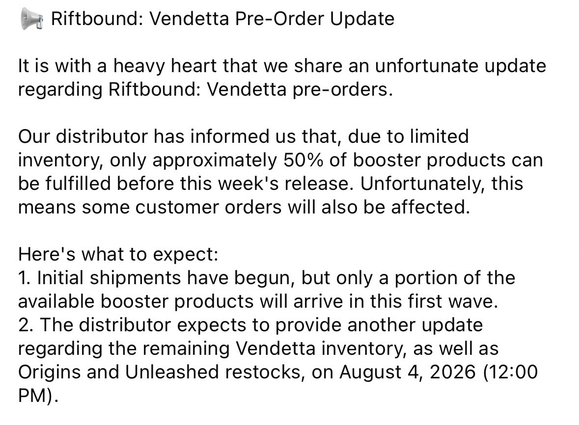 jieee_29's tweet photo. Will always feel disappointed as to how our local distributor manage to delay orders again that has already delayed for about a month. https://t.co/QNBlhV759a