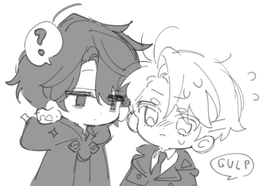 choilings's tweet photo. got into this series lately..!! they r so cute.... contains novel spoilers!!! #던그화 https://t.co/PWOp64qVU7