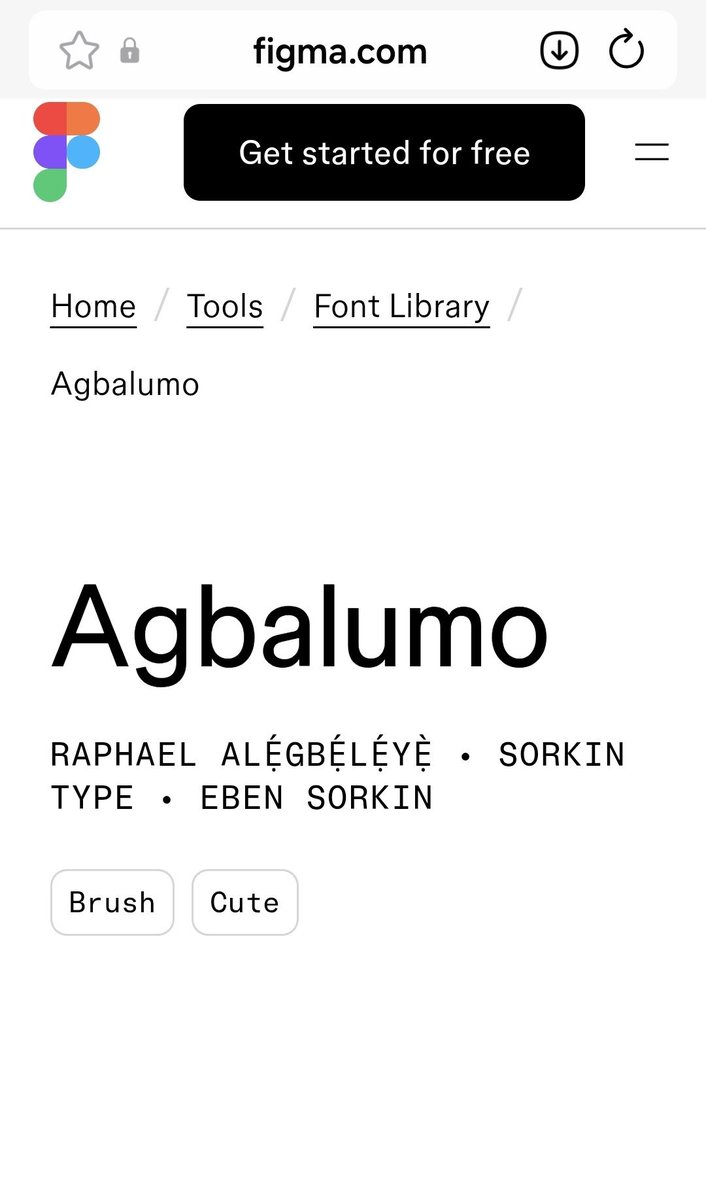Bayo_Bilisi's tweet photo. Agbalumo font makes it to Figma, becomes the first Nigerian indigenous font on Figma.

Another Ewedu Glory 🔥
Can we have another one called Gèlè? https://t.co/hViA5fqCcT