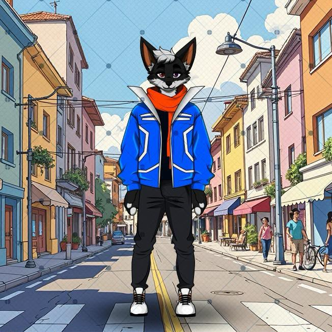 thegrace32's tweet photo. Stepping into the street in style! 🦊✨ New character design drop featuring cool street fashion vibes. What do you think of this aesthetic? Let me know below! 👇

#FurryArt #CharacterDesign #DigitalArt #FurryCommunity #AnimeArt #StreetwearArt #ArtistOnX https://t.co/hzEsybKSwZ