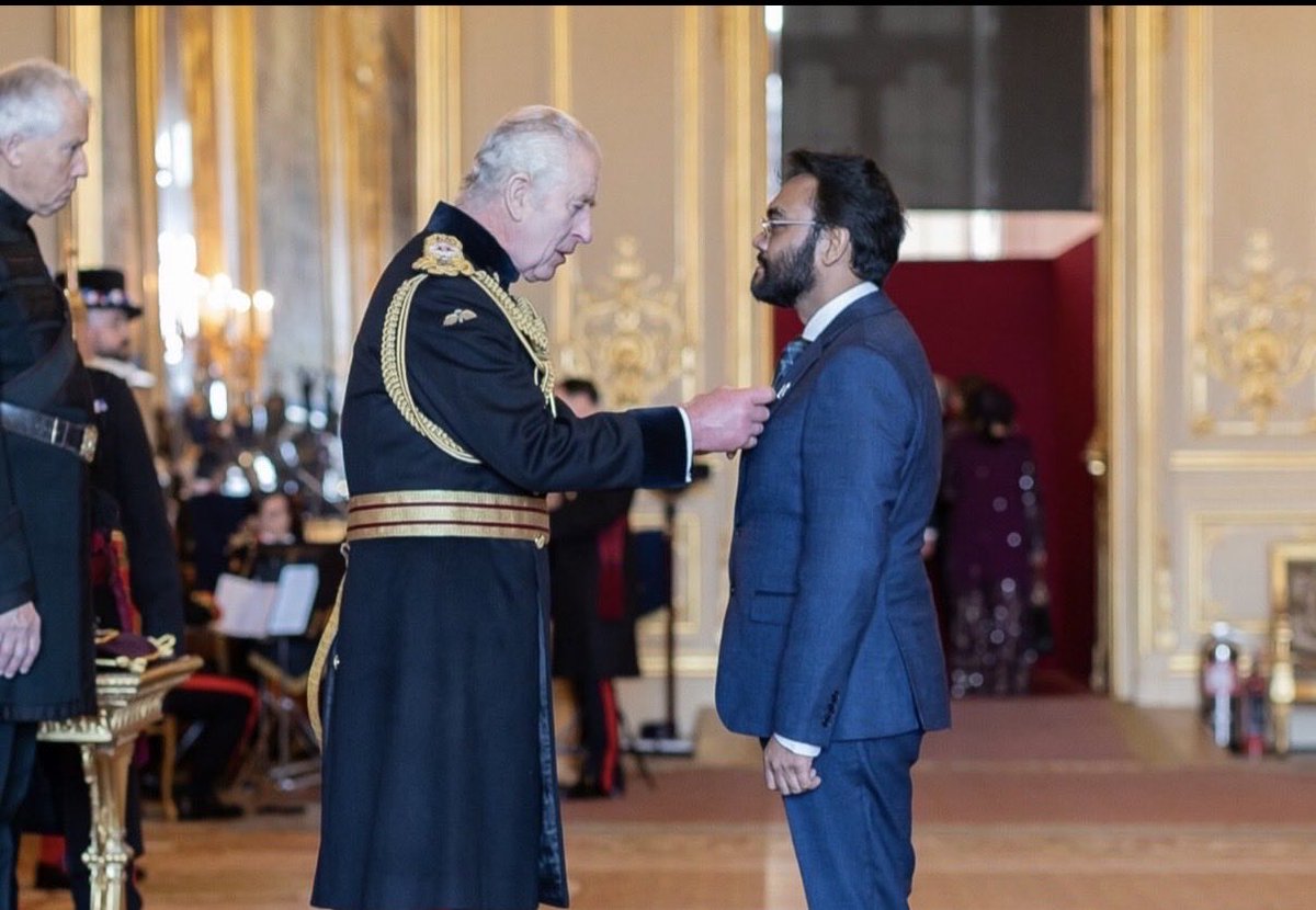 UNIC_ENG's tweet photo. First in the world: UNIC alumnus Professor Dr Naseem Naqvi MBE has received a UK National Honour for services to Blockchain and Cryptoasset Technologies. 

Congratulations! 🎉

https://t.co/LYTLdcSNeC

#UNIC #Blockchain https://t.co/aUaQjbchqP